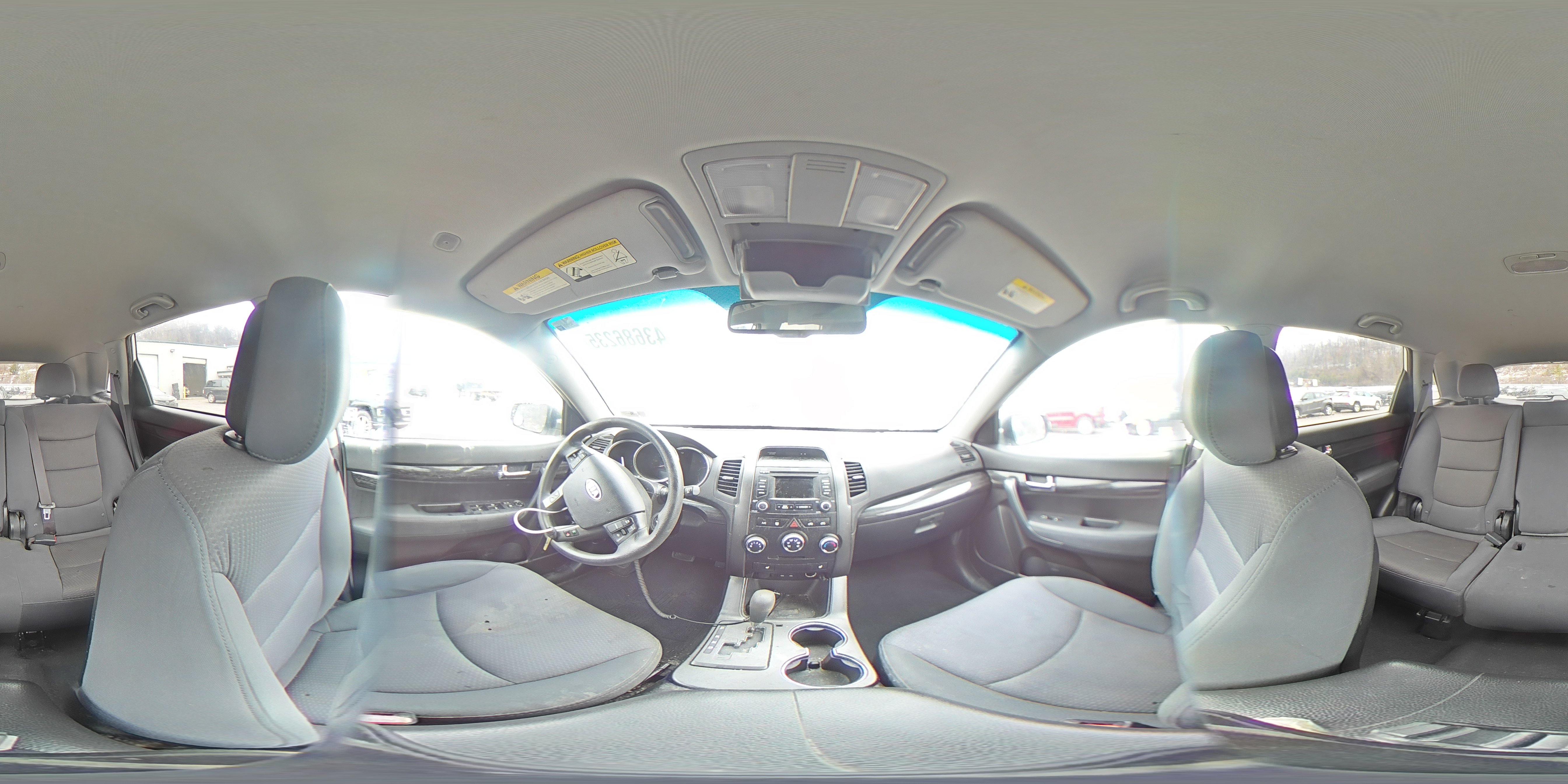2013 KIA Sorento VIN 5XYKTDA60DG413322 Copart auction photo, rear end / front end damage thumbnail 13