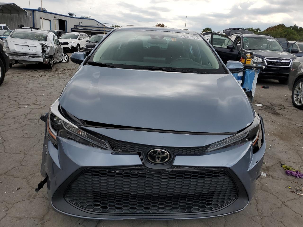 2022 Toyota Corolla VIN 5YFEPMAE3NP289021 Copart auction photo, front end damage thumbnail 5