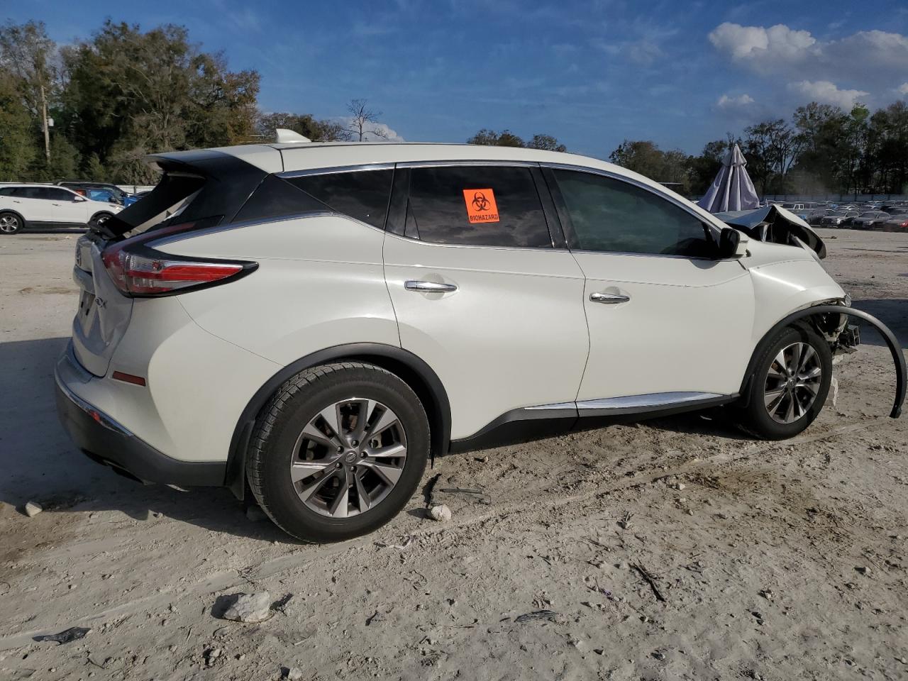 2017 Nissan Murano VIN 5N1AZ2MG4HN181126 Copart auction photo, front end / rear end damage thumbnail 3
