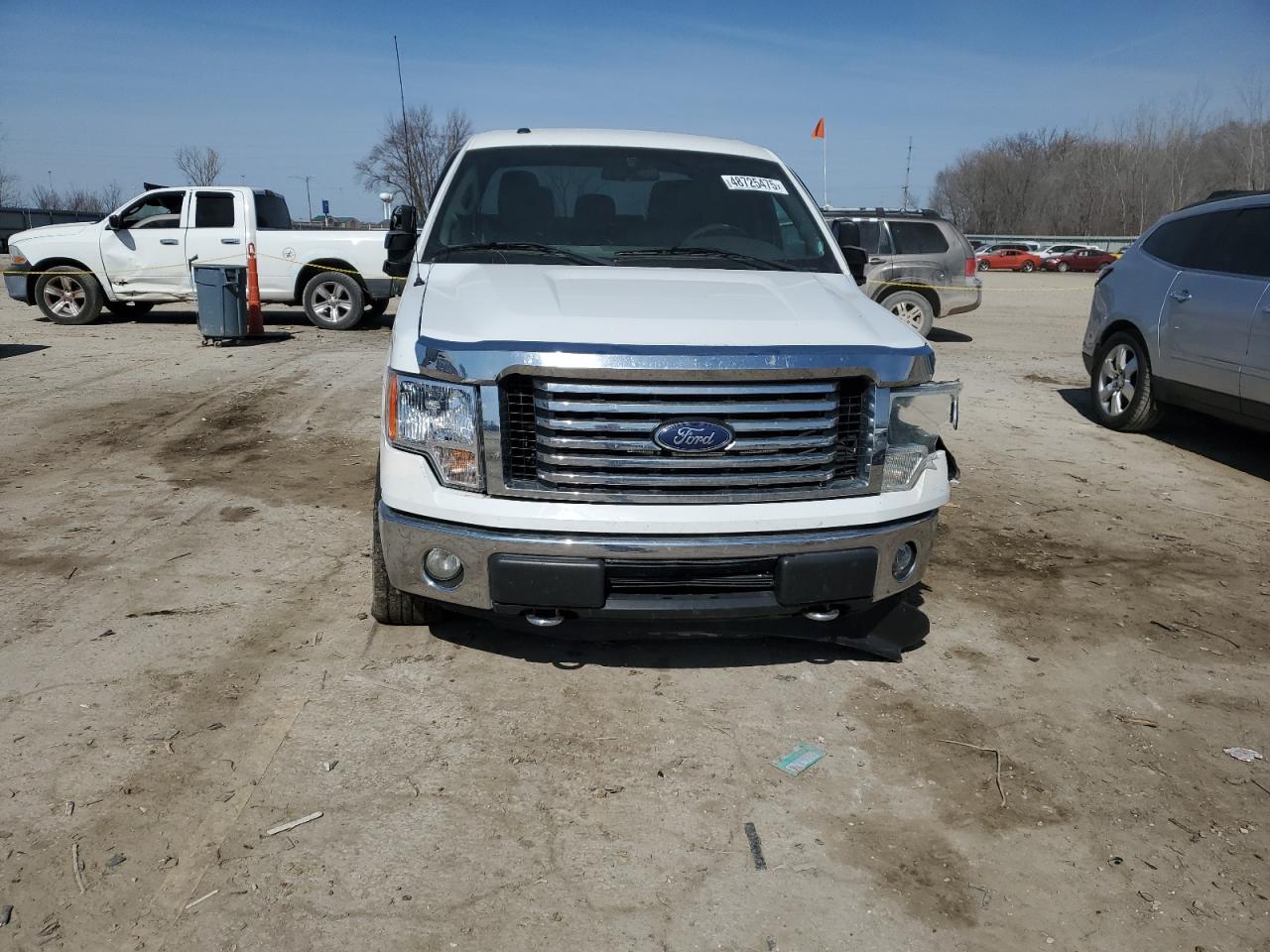 2012 Ford F-150 VIN 1FTFW1ET6CFA77359 Copart auction photo, front end / side damage thumbnail 5