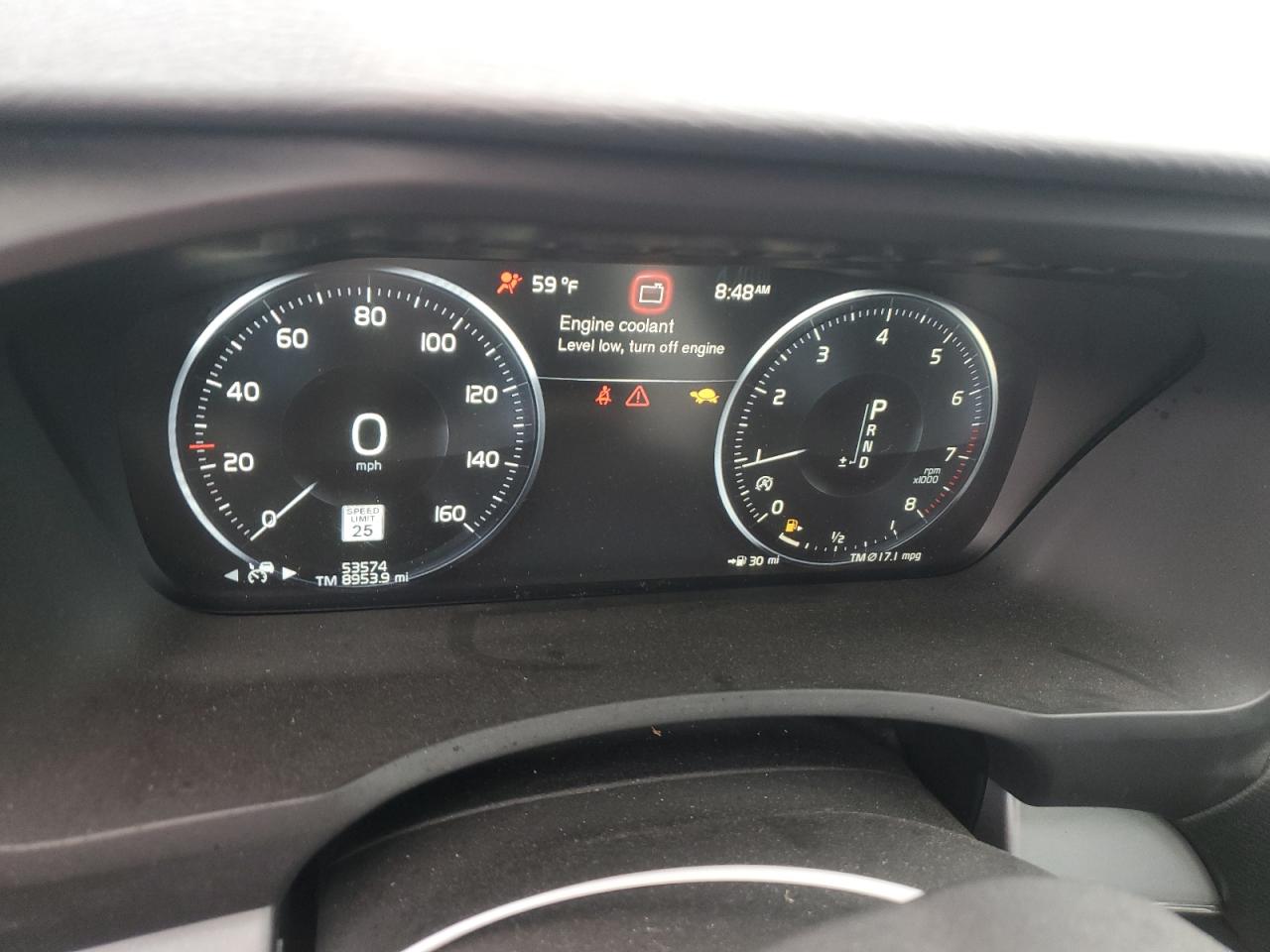 2018 Volvo XC90 VIN YV4102PK9J1350355 Copart auction photo, front end / undercarriage damage thumbnail 9