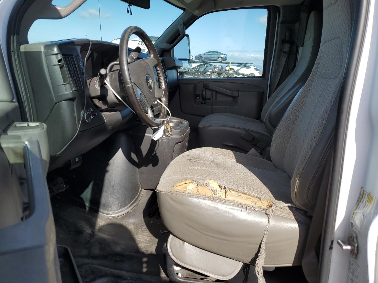 2017 Chevrolet Express VIN 1GB0GRFG7H1279607 Copart auction photo, front end / minor dent/scratches damage thumbnail 7