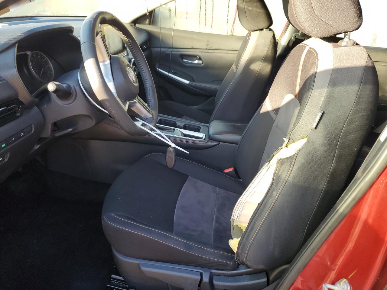 2021 Nissan Sentra VIN 3N1AB8DVXMY210753 Copart auction photo, side / rear end damage thumbnail 7