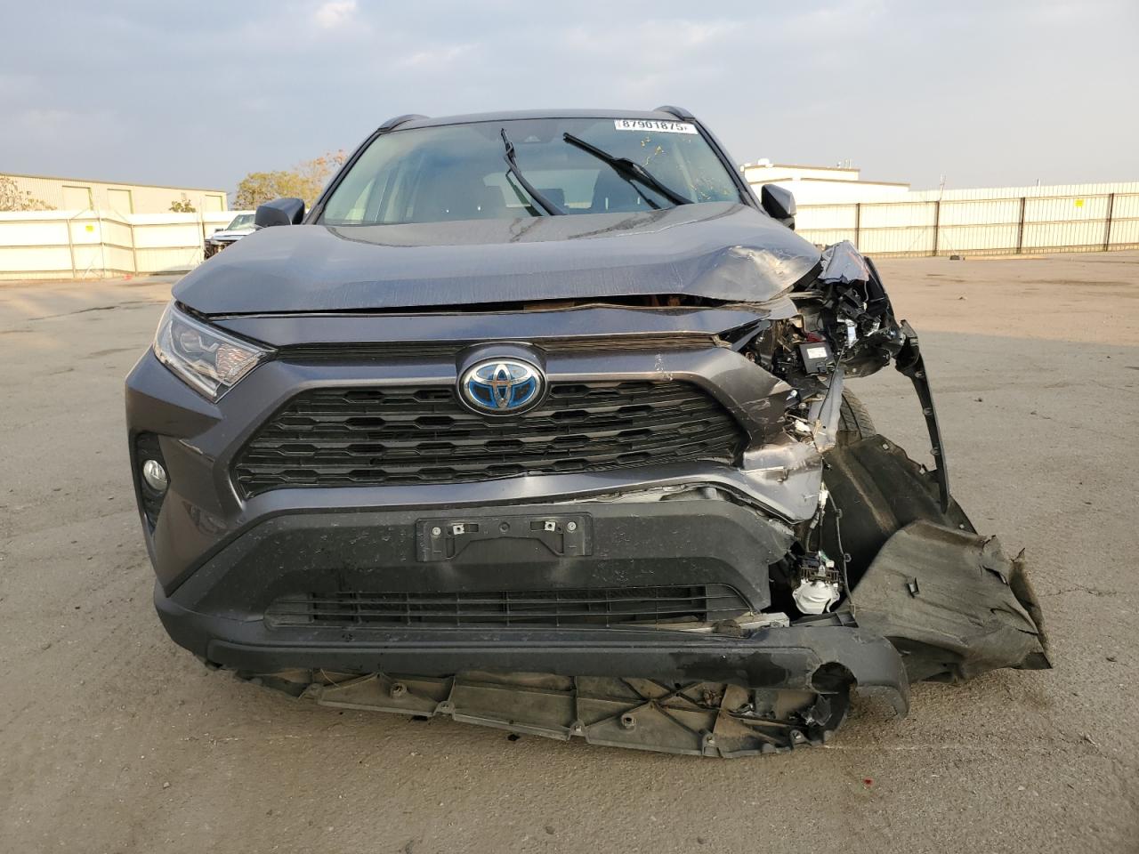2021 Toyota RAV 4 VIN 4T3B6RFV9MU028489 Copart auction photo, front end damage thumbnail 5