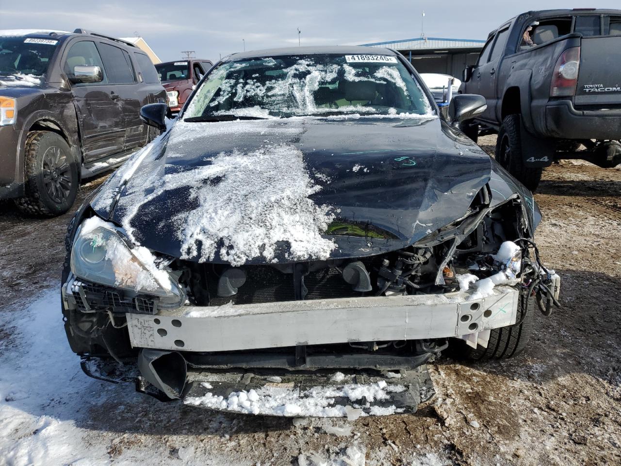 2011 Lexus IS VIN JTHCF5C20B5052187 Copart auction photo, front end damage thumbnail 5