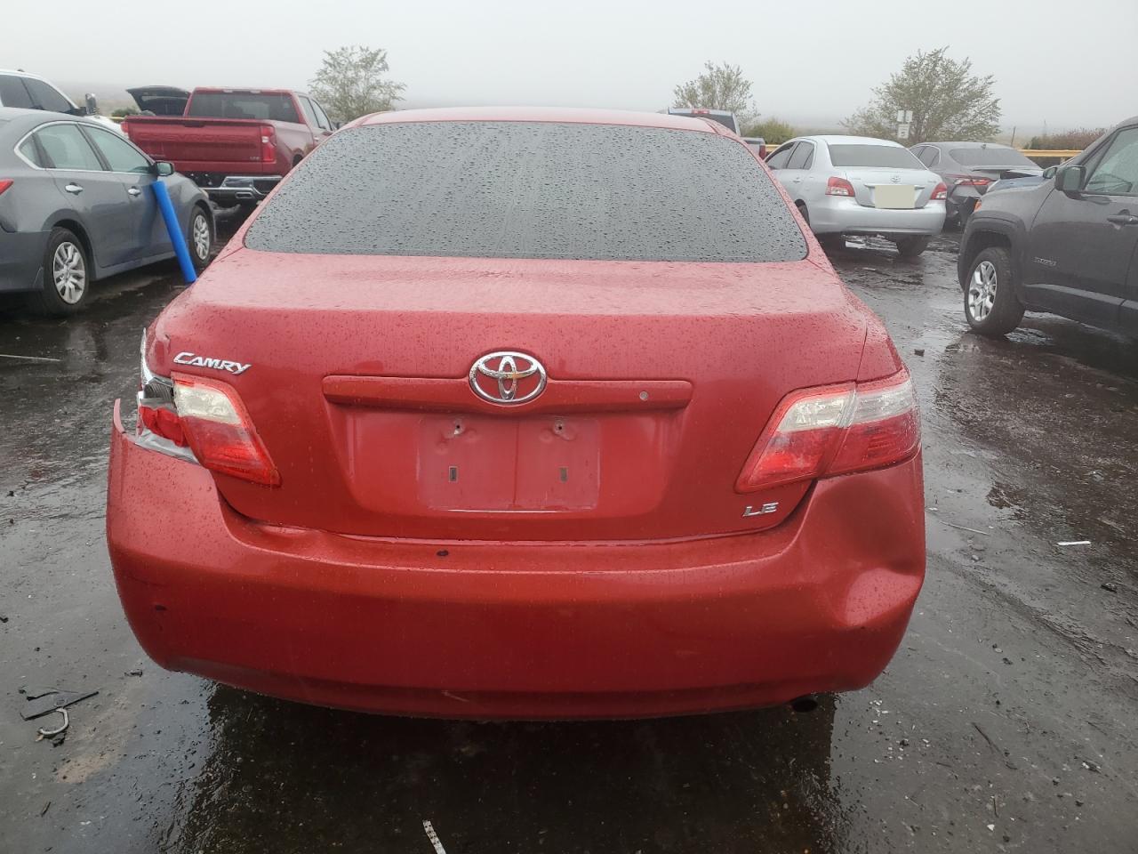 2009 Toyota Camry VIN 4T1BE46K39U314544 Copart auction photo, rear end damage thumbnail 6