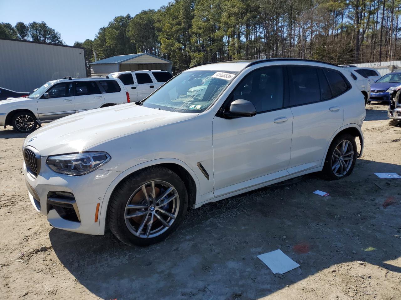 2020 BMW X3 VIN 5UXTY9C02LLE59735