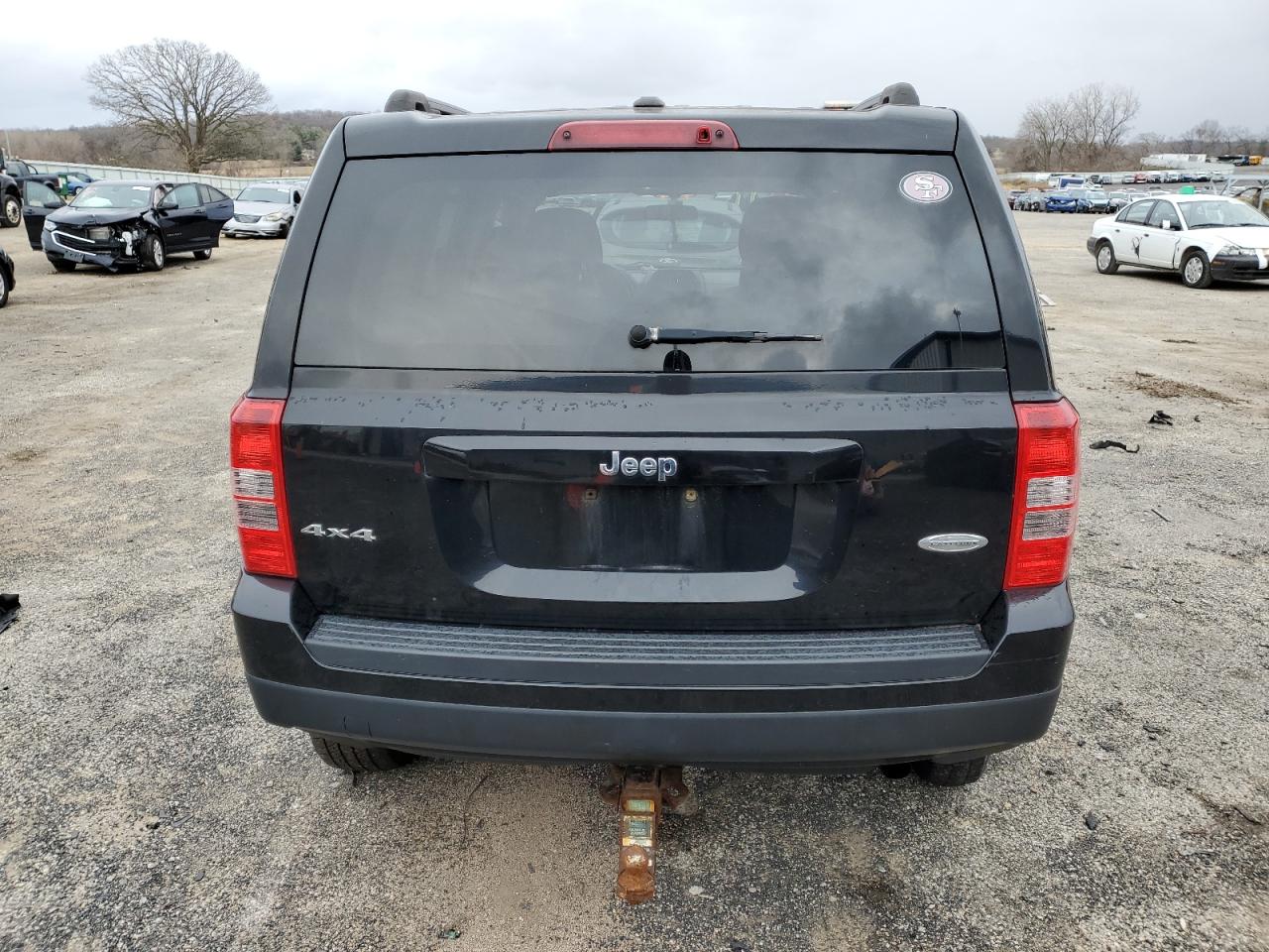 2012 Jeep Liberty (Patriot) VIN 1C4NJRFB4CD508839 Copart auction photo, rear end damage thumbnail 6