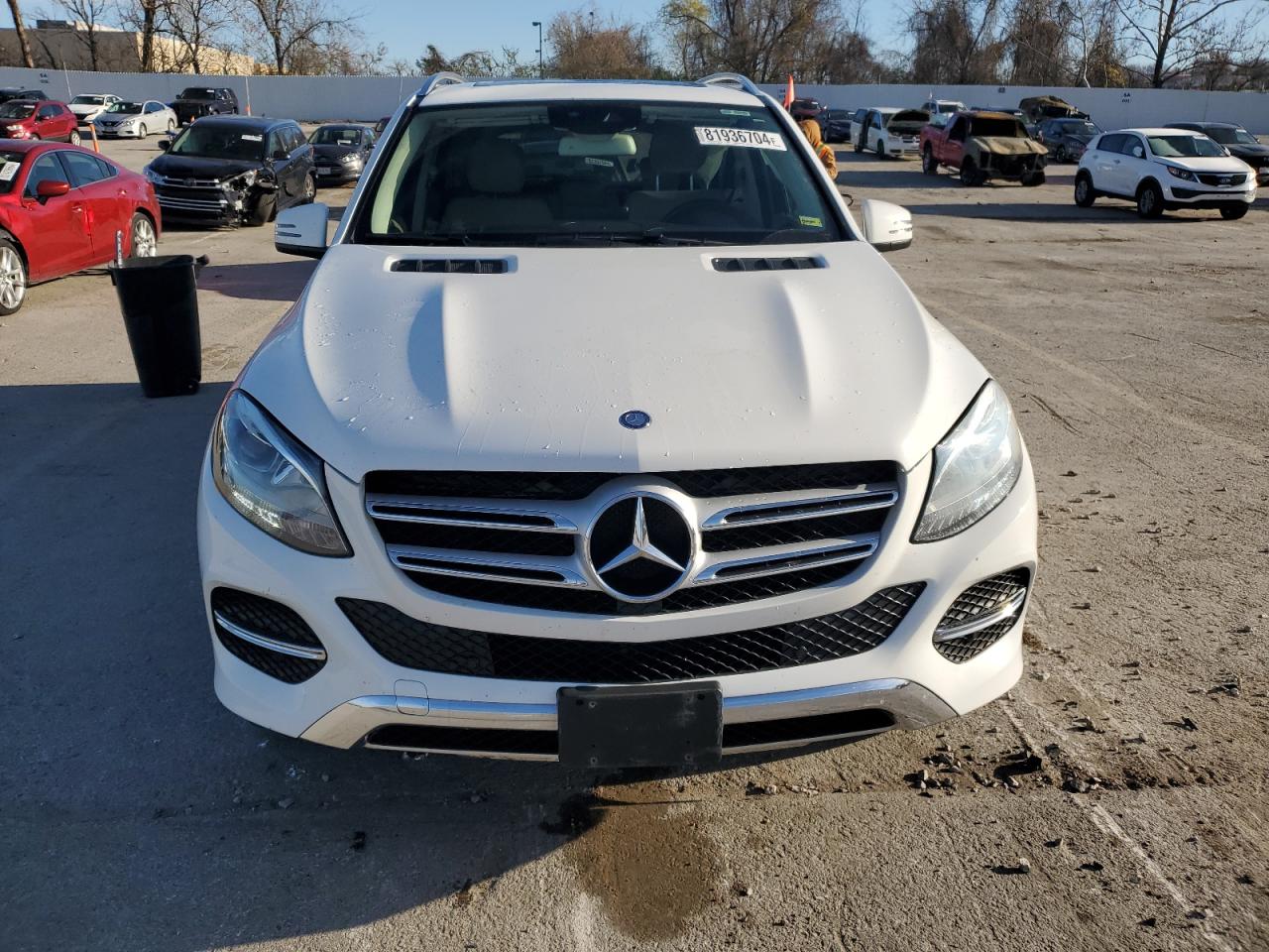2016 Mercedes-Benz GLE VIN 4JGDA5HB7GA778703 Copart auction photo, side / rear end damage thumbnail 5