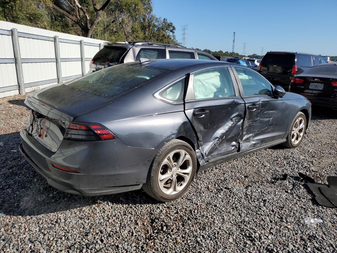 2023 Honda Accord VIN 1HGCY1F23PA051700 Copart auction photo, all over damage thumbnail 3