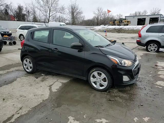 2019 Chevrolet Spark VIN KL8CB6SA9KC741435 Copart auction photo, front end / side damage thumbnail 11