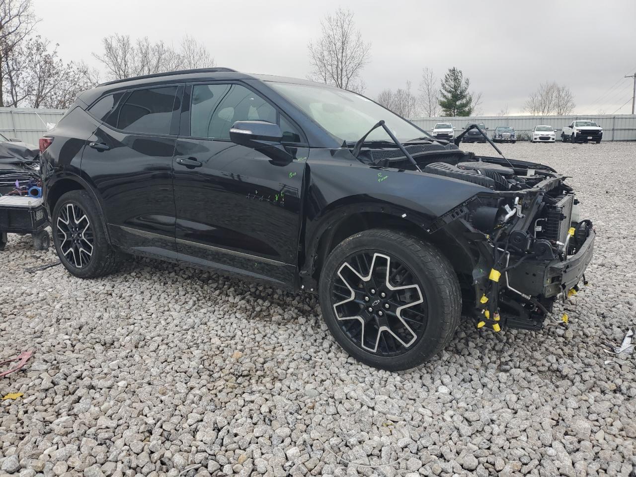2023 Chevrolet Blazer VIN 3GNKBKRS5PS105114 Copart auction photo, front end damage thumbnail 4