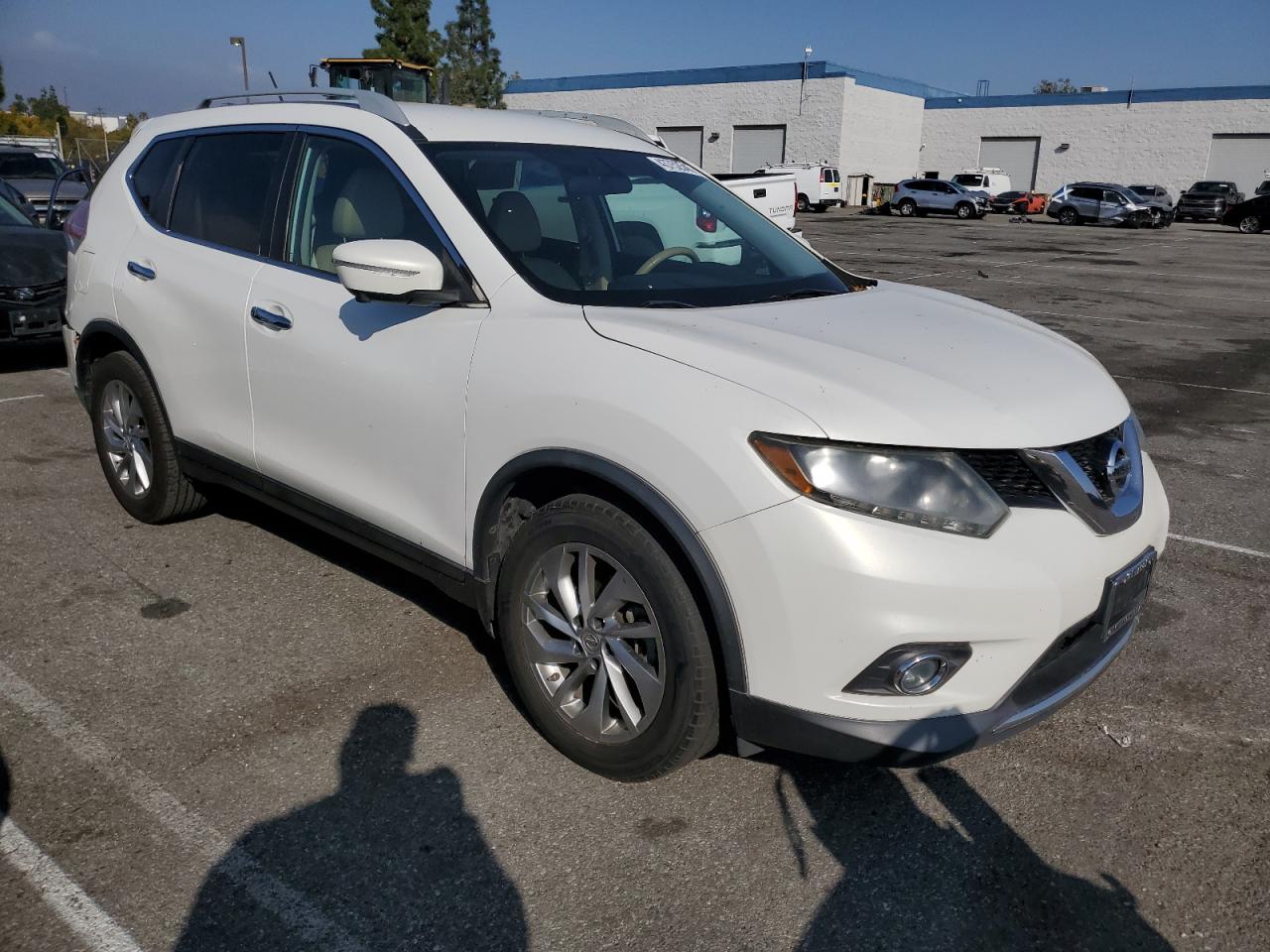 2014 Nissan Rogue VIN 5N1AT2MT0EC768607 Copart auction photo, rear end damage thumbnail 4