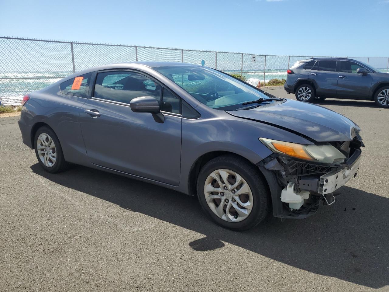 2014 Honda Civic VIN 2HGFG3B51EH515108 Copart auction photo, biohazard/chemical / front end damage thumbnail 4
