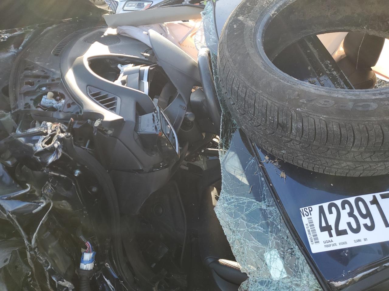 2015 Mazda 3 VIN 3MZBM1M70FM186667 Copart auction photo, all over damage thumbnail 8