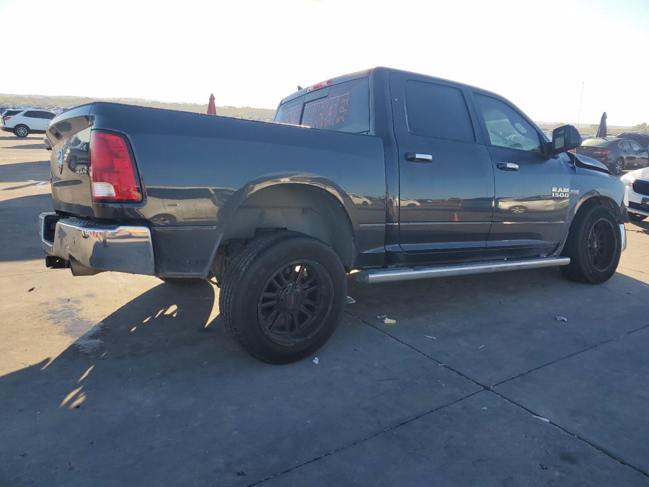 2014 RAM 1500 VIN 1C6RR7LT0ES327884 Copart auction photo, front end damage thumbnail 3