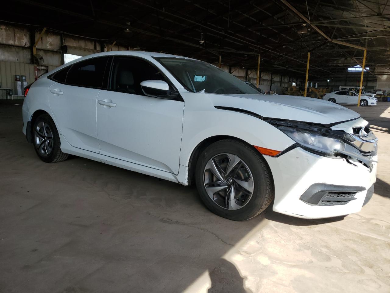 2017 Honda Civic VIN 19XFC2F50HE061870 Copart auction photo, front end damage thumbnail 4