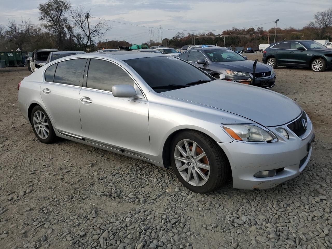 2006 Lexus GS 300 VIN JTHBH96S165005684 Copart auction photo, side damage thumbnail 4