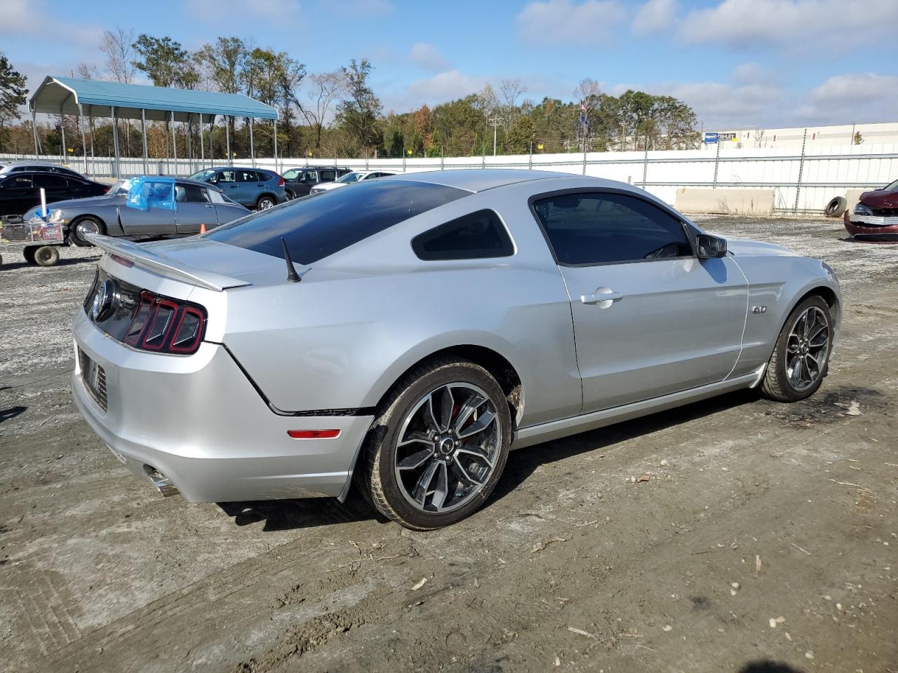 2014 Ford Mustang VIN 1ZVBP8CF3E5315479 Copart auction photo, side damage thumbnail 3