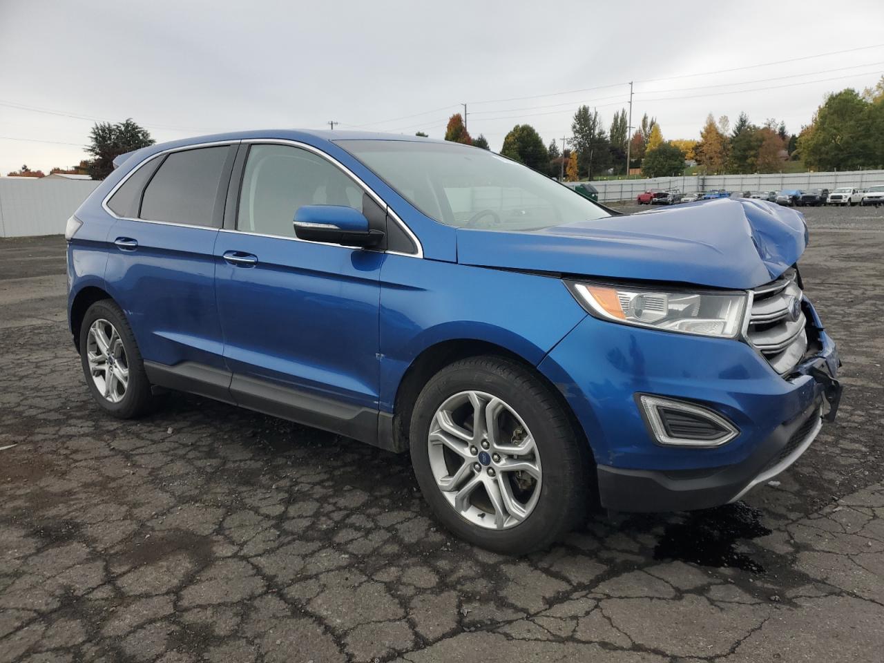 2018 Ford Edge VIN 2FMPK4K89JBC13964 Copart auction photo, front end / mechanical damage thumbnail 4