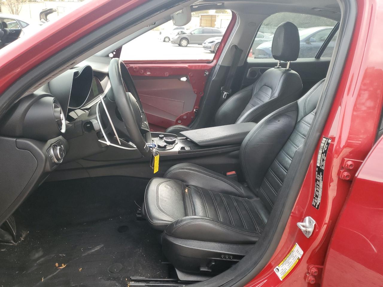 2017 Alfa Romeo Giulia VIN ZARFAECN5H7532736 Copart auction photo, unknown damage thumbnail 7