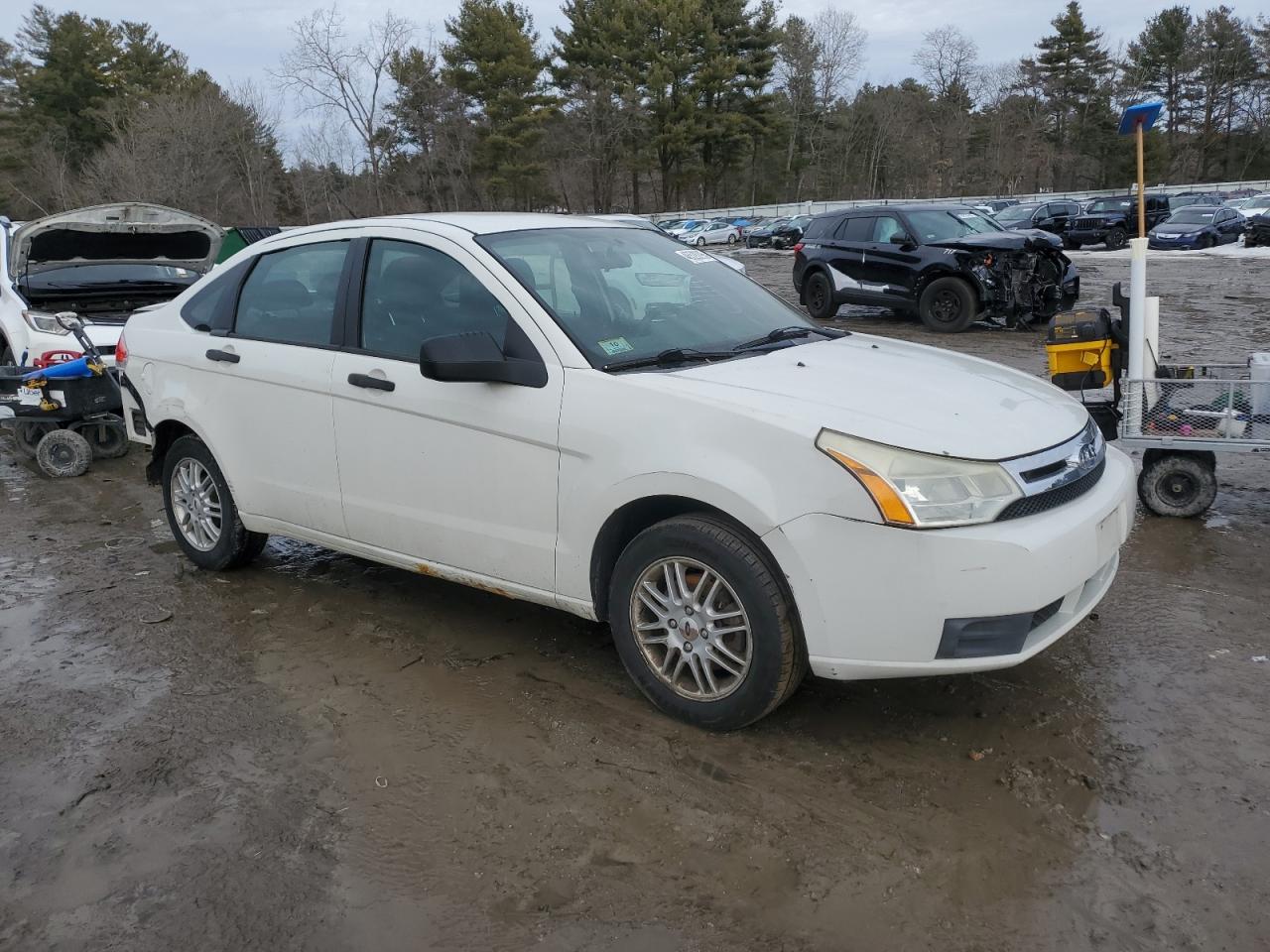2009 Ford Focus VIN 1FAHP35N39W209267 Copart auction photo, rear end / minor dent/scratches damage thumbnail 4