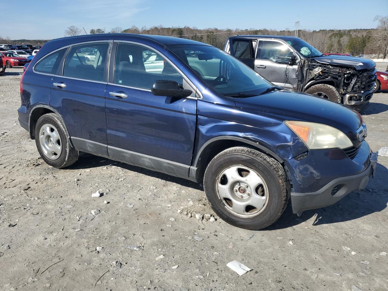 2008 Honda CR-V VIN 5J6RE48348L019119 Copart auction photo, all over damage thumbnail 4