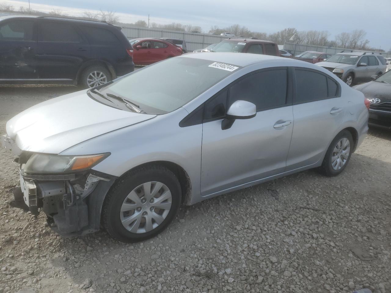 2012 Honda Civic VIN 2HGFB2F56CH599197