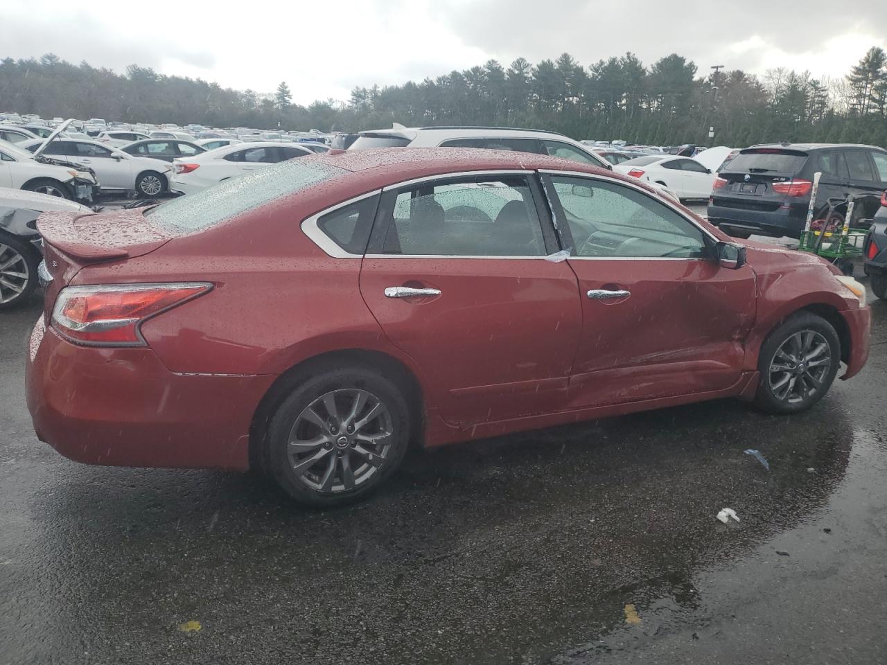 2015 Nissan Altima VIN 1N4AL3AP5FC572462 Copart auction photo, side damage thumbnail 3