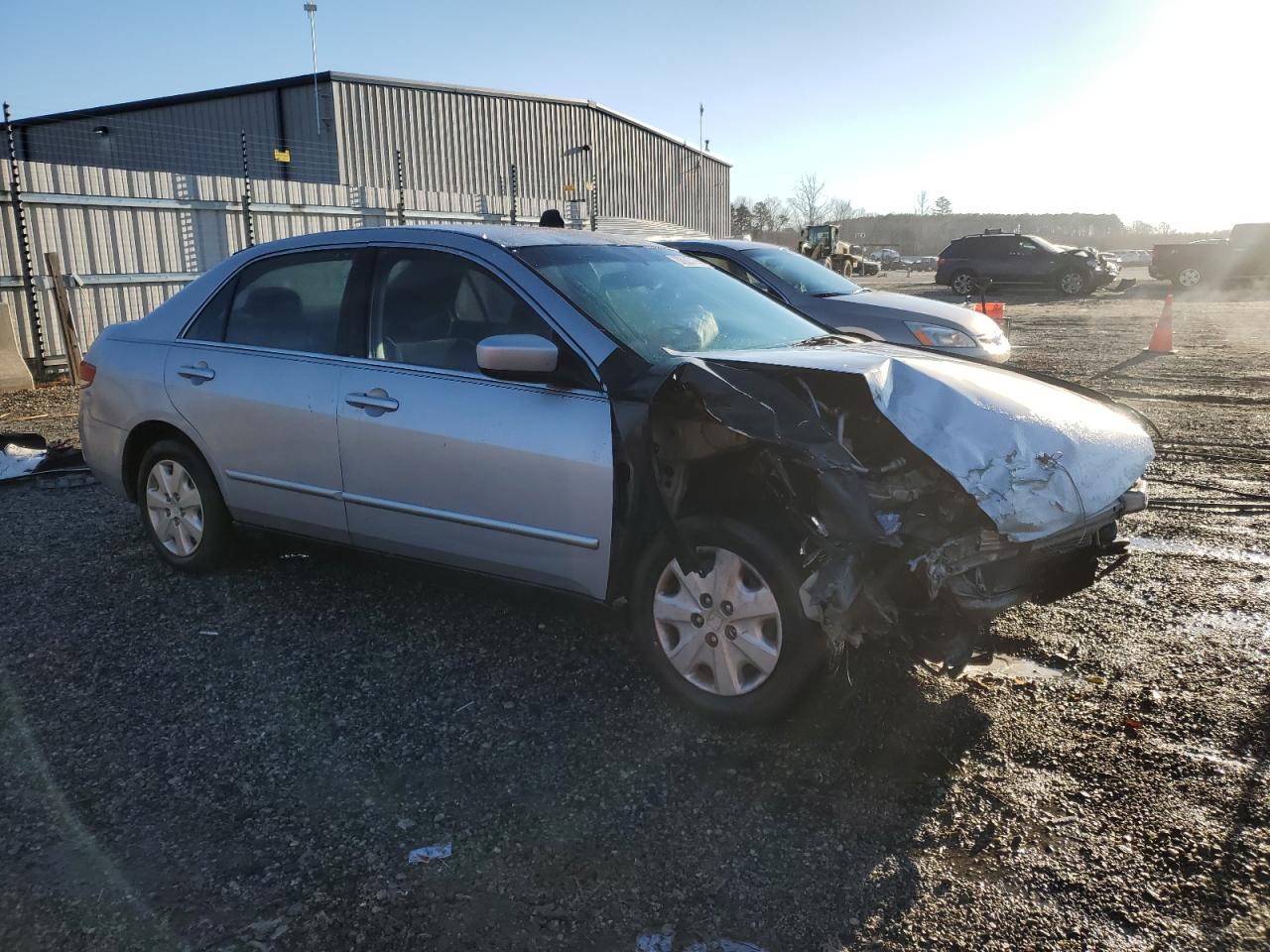 2003 Honda Accord VIN 1HGCM56353A059657 Copart auction photo, front end damage thumbnail 4