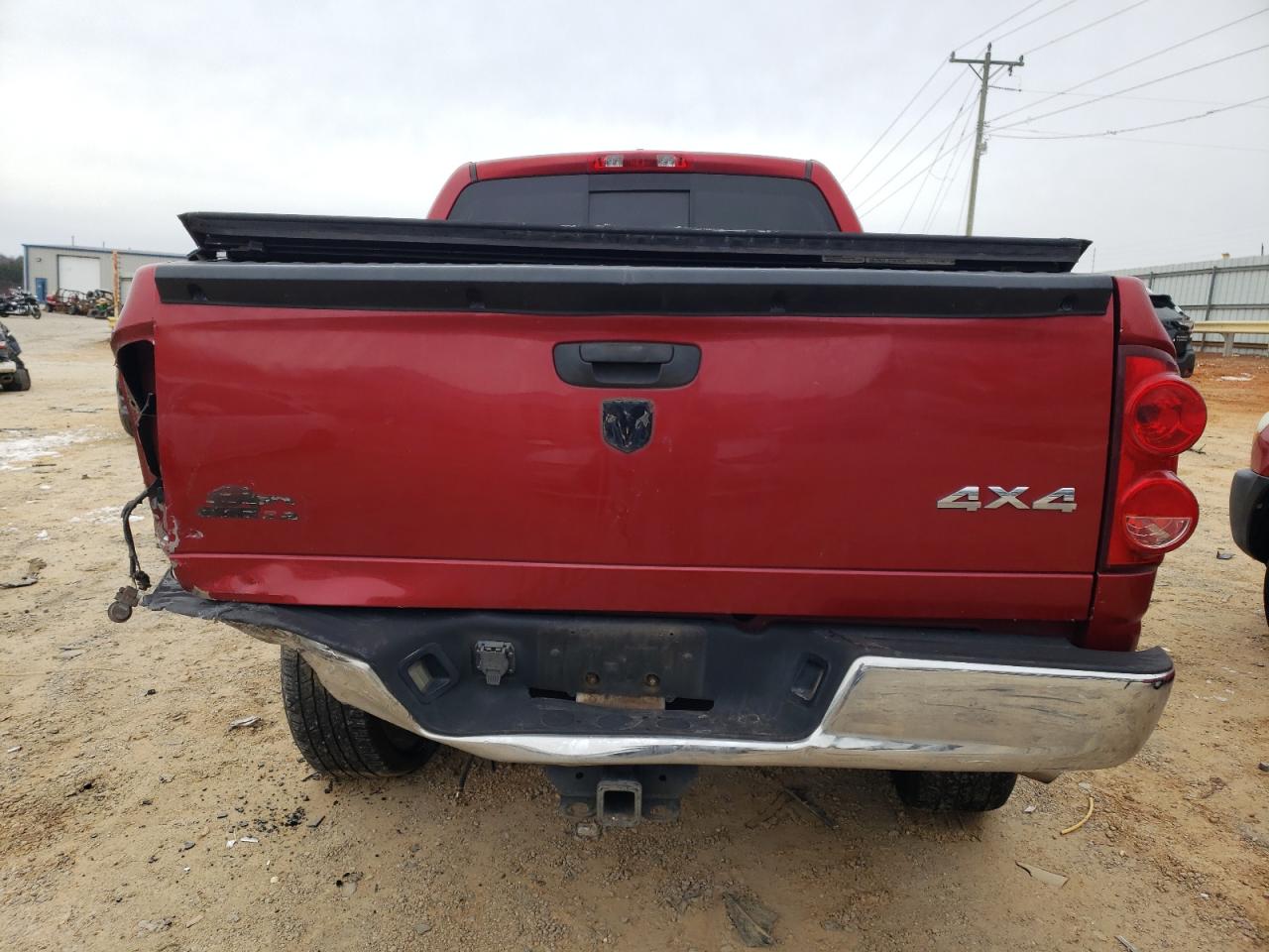 2008 Dodge RAM VIN 1D7HU18298S561452 Copart auction photo, all over / undercarriage damage thumbnail 6