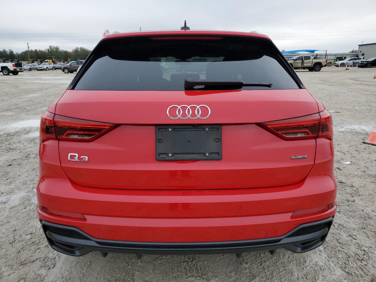 2022 Audi Q3 VIN WA1EECF32N1147622 Copart auction photo, side damage thumbnail 6