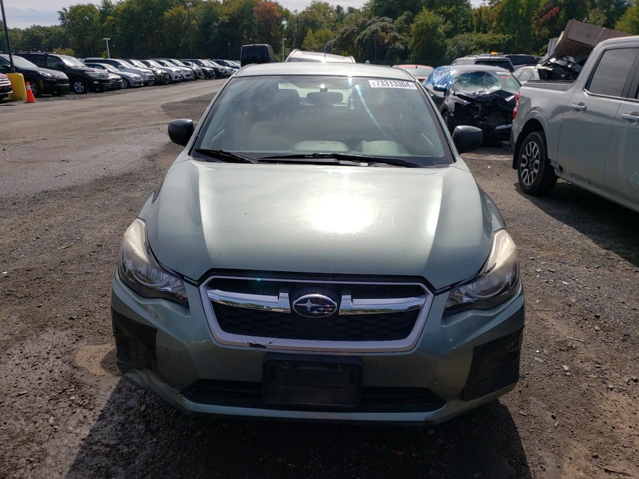 2014 Subaru Impreza VIN JF1GPAA6XE8322033 Copart auction photo, all over damage thumbnail 5