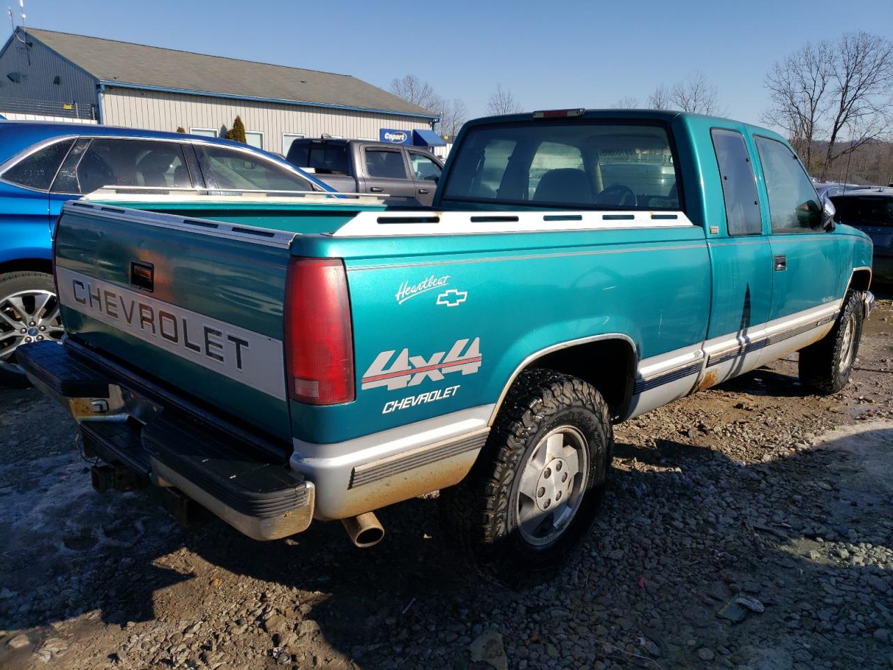 1994 Chevrolet GMT-400 VIN 1GCEK19KXRE220918 Copart auction photo, front end damage thumbnail 3
