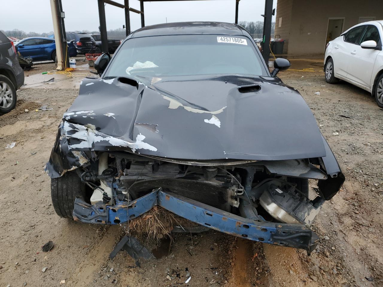 2009 Dodge Challenger VIN 2B3LJ44V89H559734 Copart auction photo, front end / side damage thumbnail 5