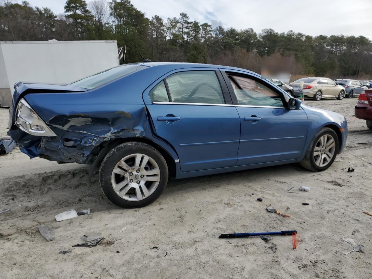 2009 Ford Fusion VIN 3FAHP08Z09R100829 Copart auction photo, mechanical / rear end damage thumbnail 3