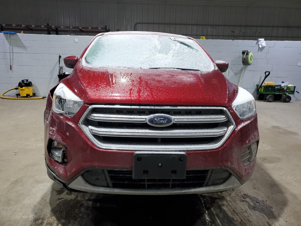 2017 Ford Escape VIN 1FMCU9G97HUE86882 Copart auction photo, front end / side damage thumbnail 5