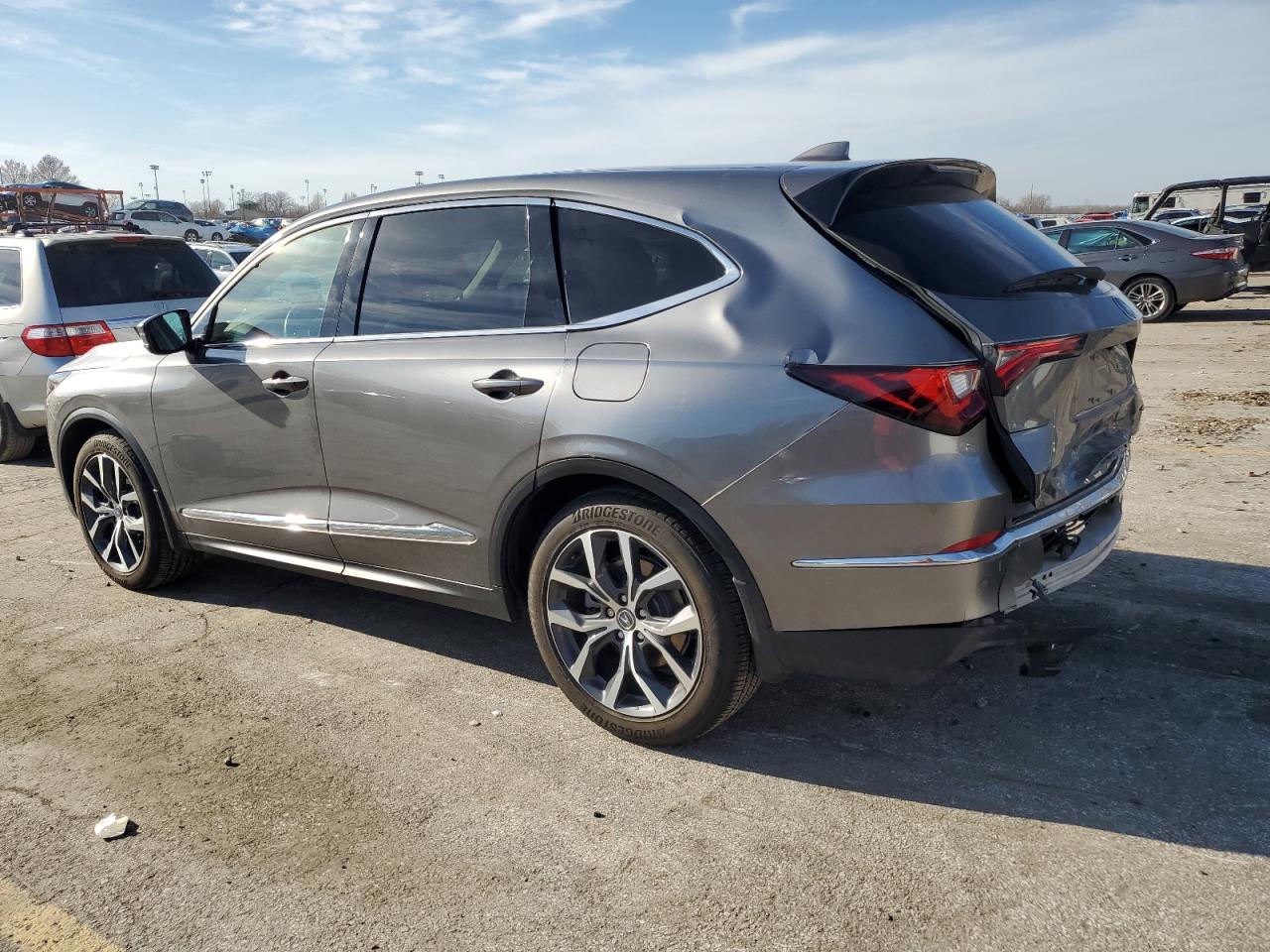 2023 Acura MDX VIN 5J8YE1H48PL028477 Copart auction photo, rear end damage thumbnail 2