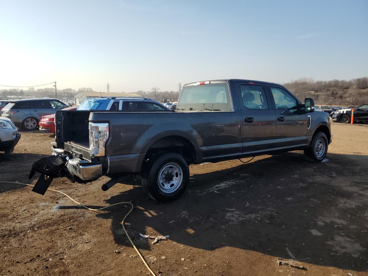 2017 Ford F250 VIN 1FT7W2A65HEE54495 Copart auction photo, rear end / front end damage thumbnail 3