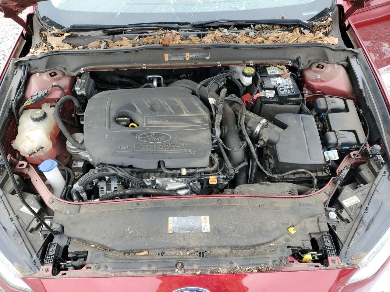 2018 Ford Fusion VIN 3FA6P0HD6JR210283 Copart auction photo, front end damage thumbnail 11