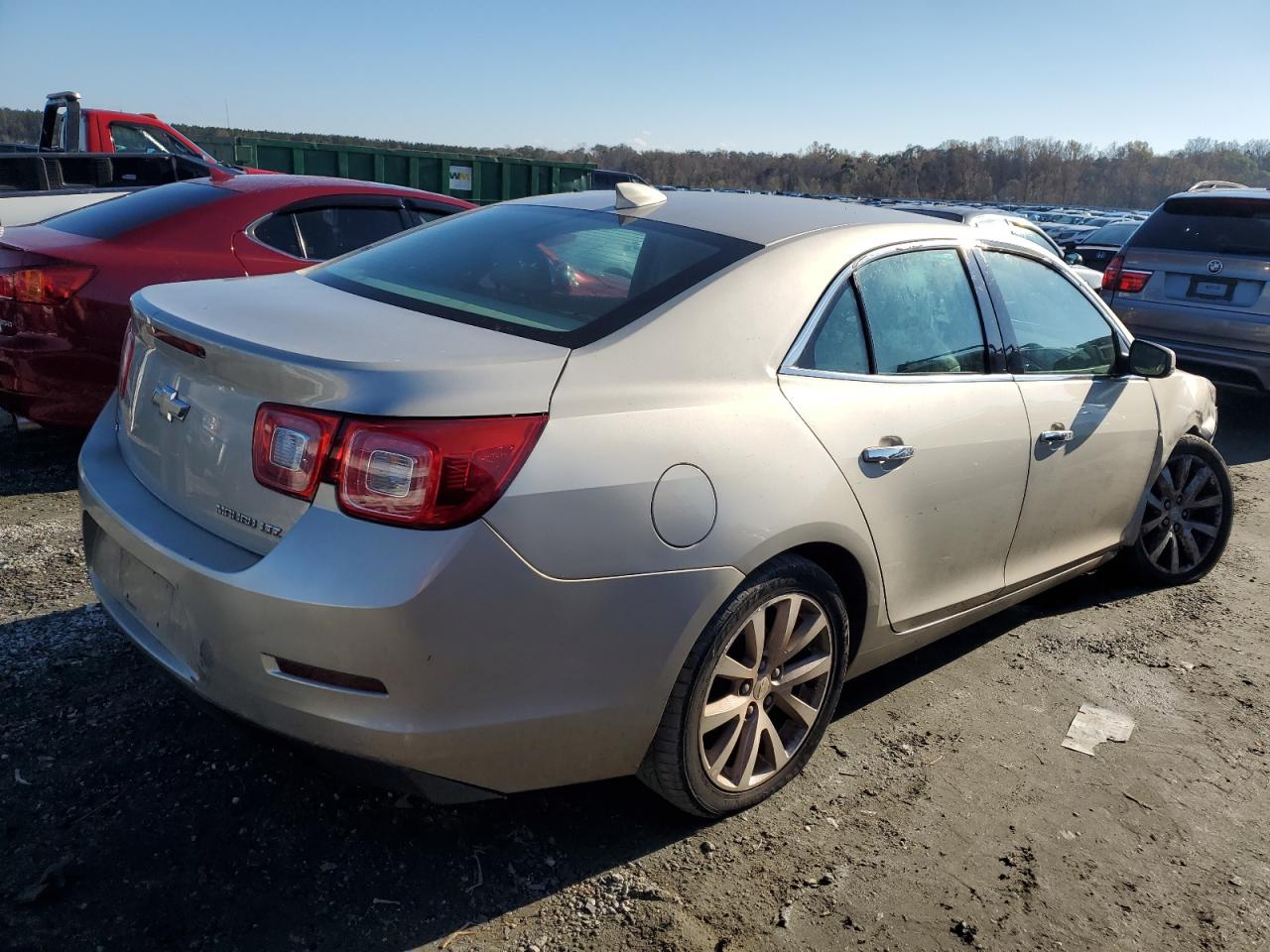 2015 Chevrolet Malibu VIN 1G11F5SL0FF333904 Copart auction photo, front end / undercarriage damage thumbnail 3
