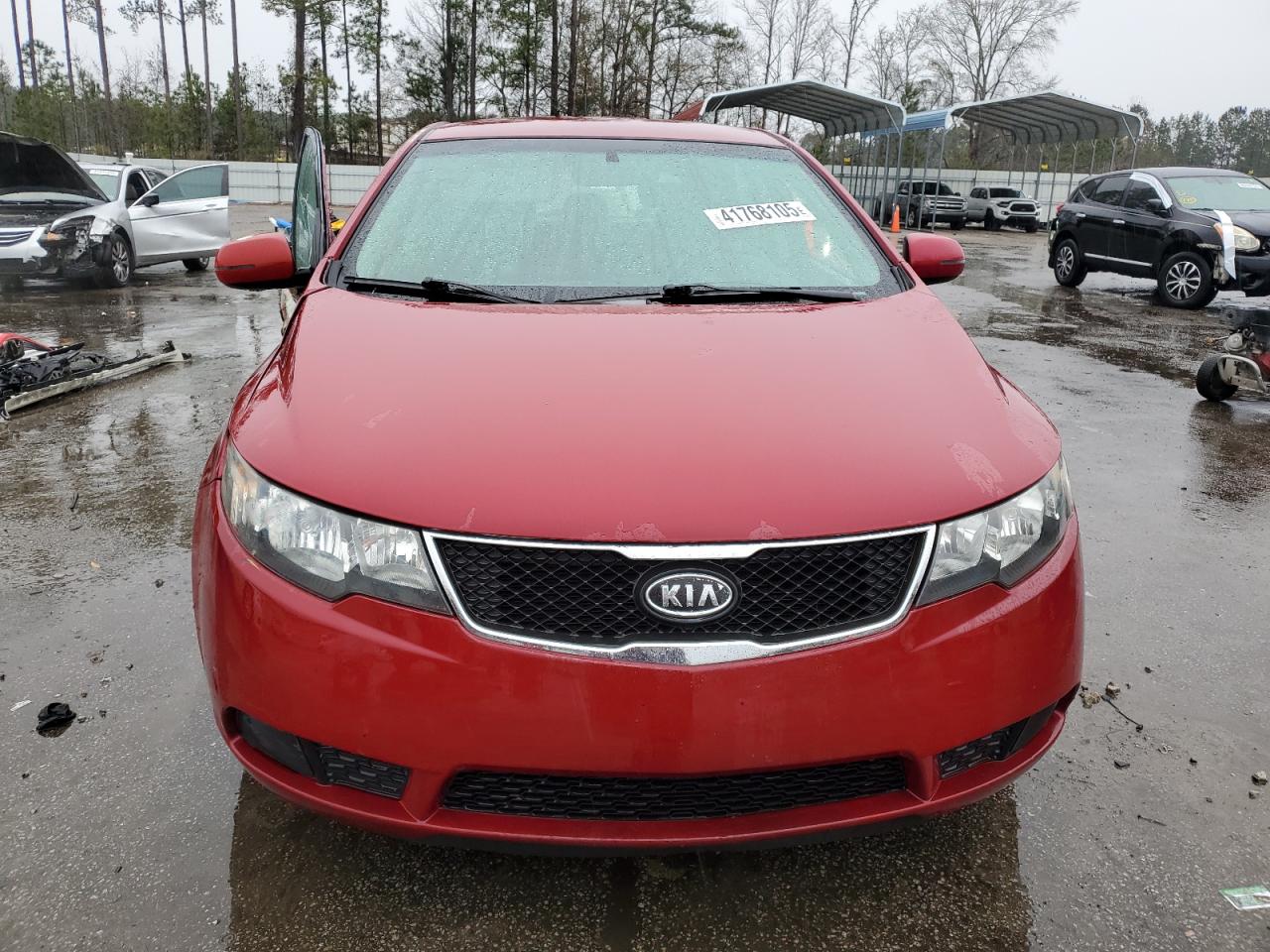 2013 KIA Forte VIN KNAFU5A23D5728462 Copart auction photo, side damage thumbnail 5