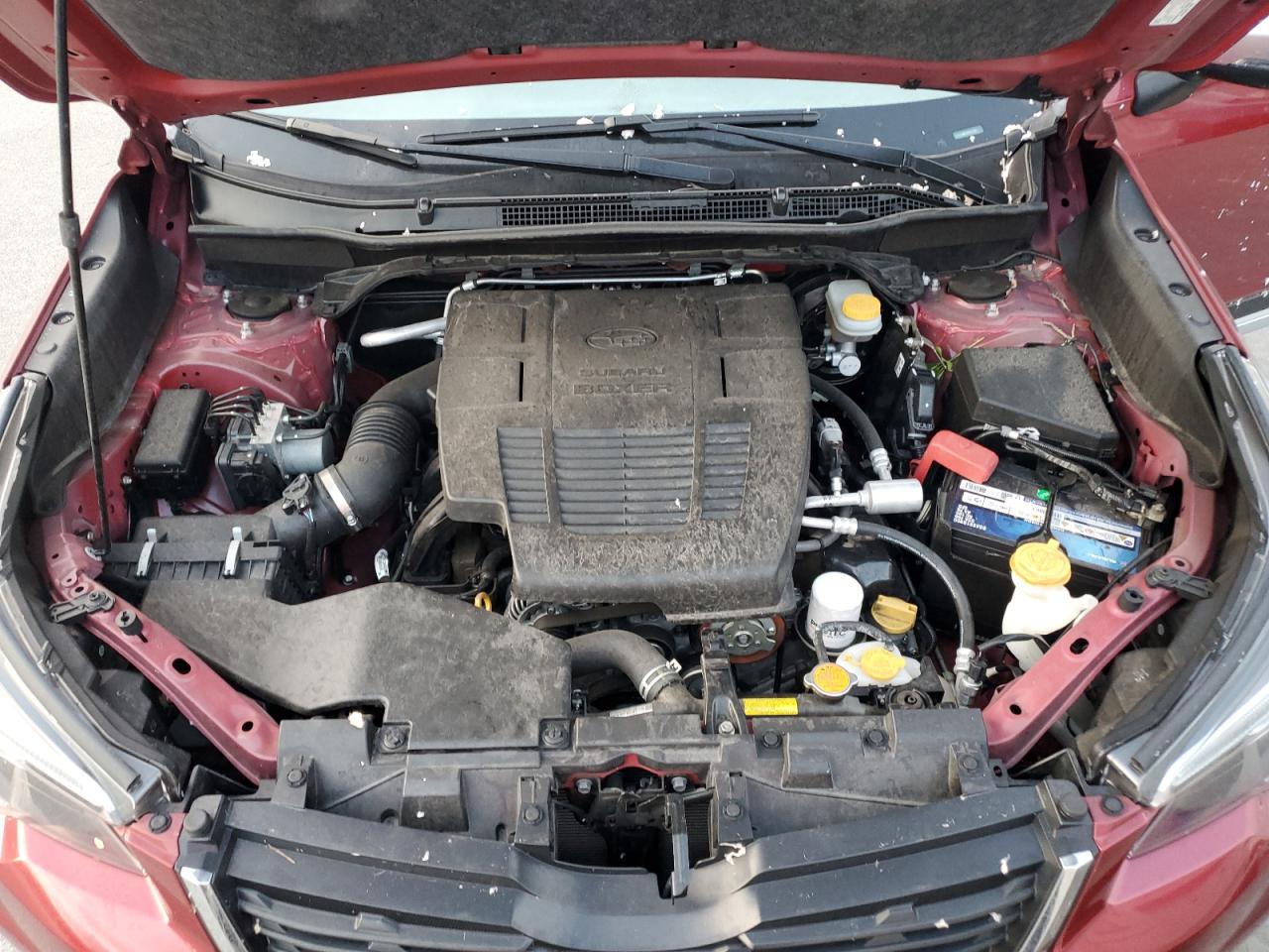 2019 Subaru Forester VIN JF2SKAWC4KH423891 Copart auction photo, water/flood damage thumbnail 12