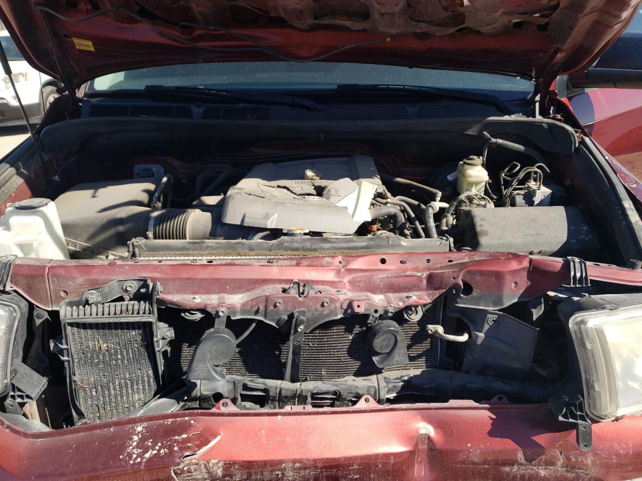 2008 Toyota Tundra VIN 5TFDV54158X032660 Copart auction photo, front end damage thumbnail 11