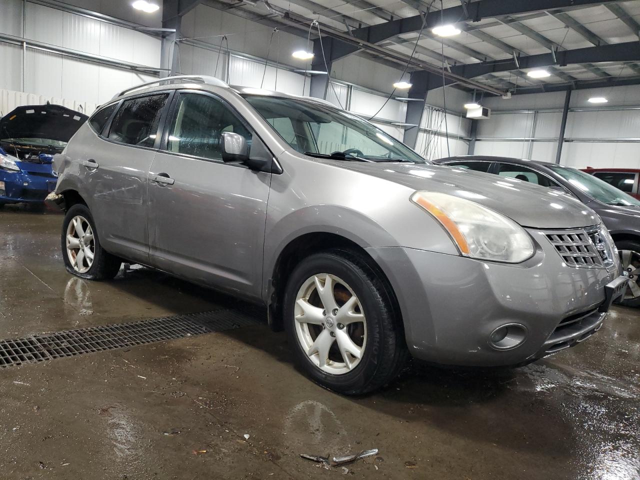 2008 Nissan Rogue VIN JN8AS58V08W403985 Copart auction photo, rear end / side damage thumbnail 4