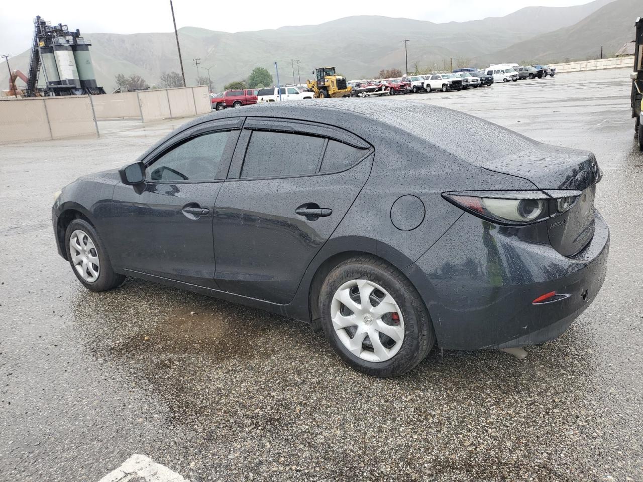 2015 Mazda 3 VIN JM1BM1T70F1246030 Copart auction photo, side / rear end damage thumbnail 2