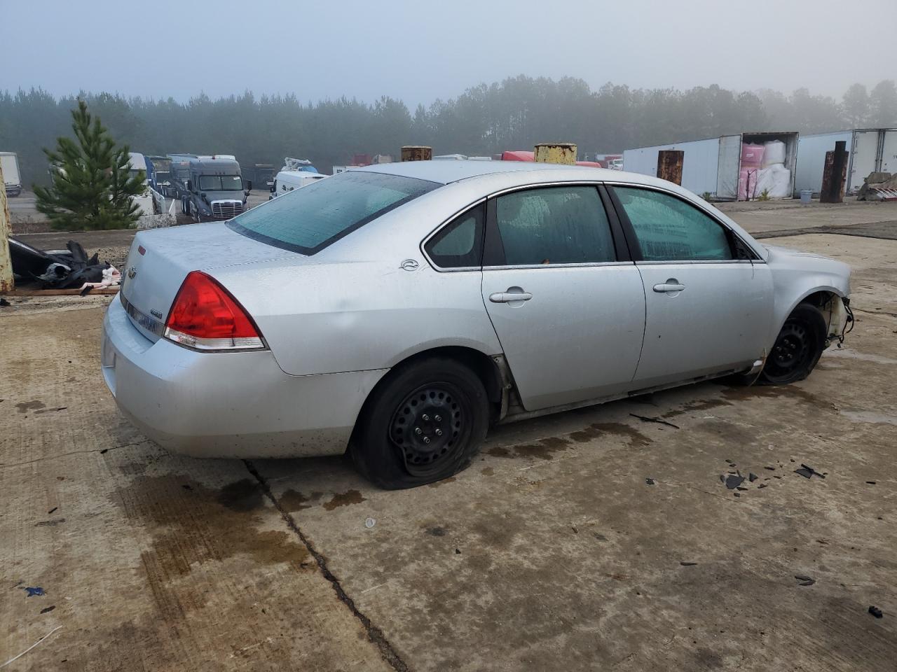 2009 Chevrolet Impala VIN 2G1WB57K191281082 Copart auction photo, all over damage thumbnail 3