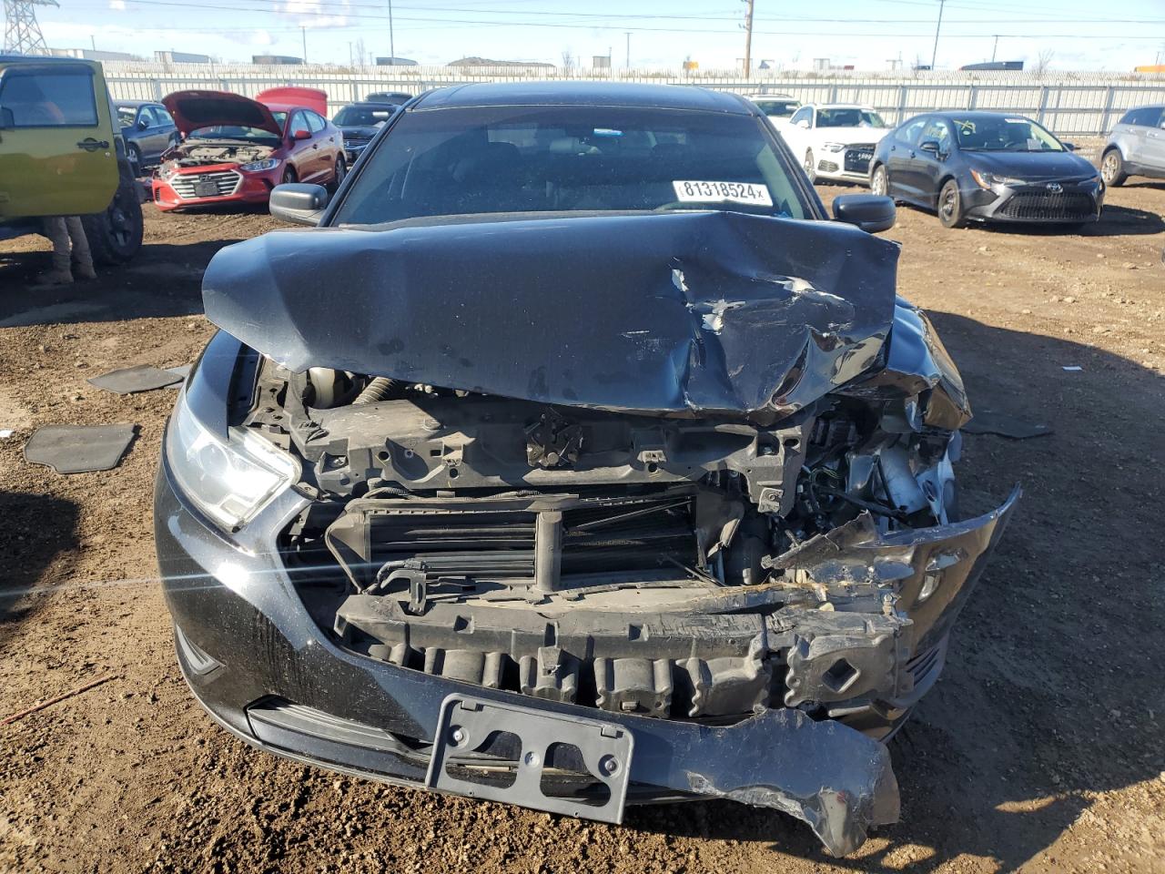 2016 Ford Taurus VIN 1FAHP2L92GG134889 Copart auction photo, front end damage thumbnail 5