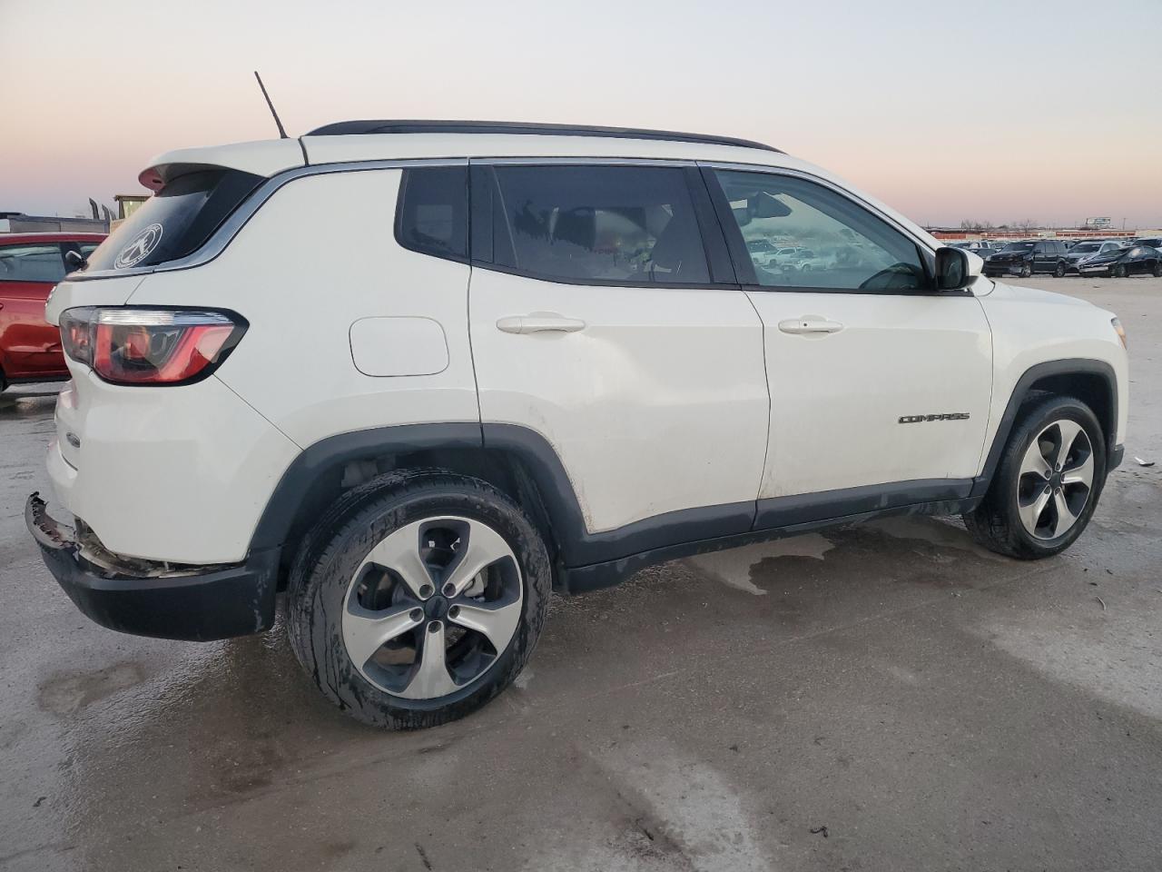 2018 Jeep Compass VIN 3C4NJCBB6JT182293 Copart auction photo, rear end damage thumbnail 3