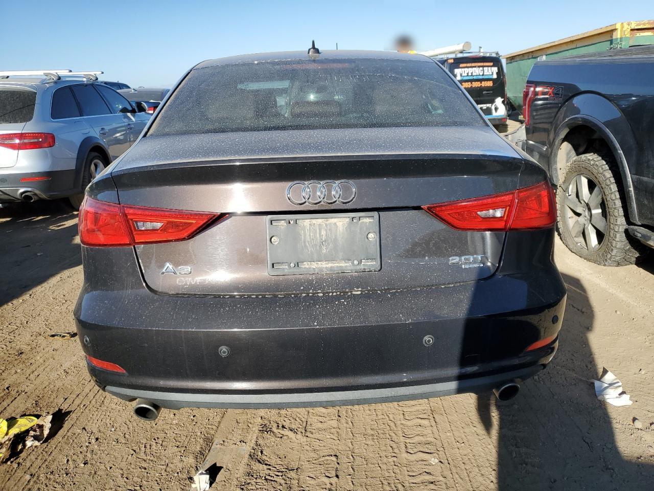 2015 Audi A3 VIN WAUEFGFF3F1040758 Copart auction photo, front end damage thumbnail 6